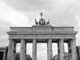 Image showing  Brandenburger Tor Berlin 