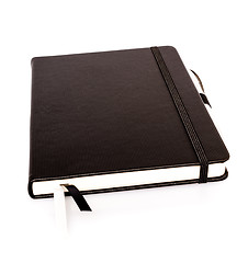 Image showing Notebook with pen 