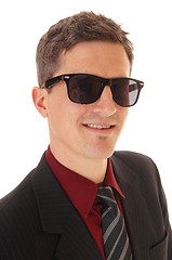 Image showing Portrait of man with sunglasses.