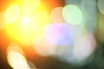 Image showing Abstract light blur