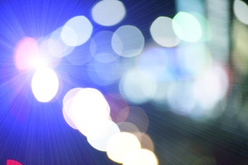 Image showing Abstract light blur