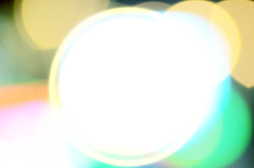 Image showing Abstract light blur