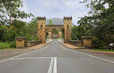 Image showing Hampden Bridge Kangaroo Valley