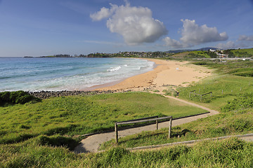 Image showing Zig Zag path to Bombo Beach Australia