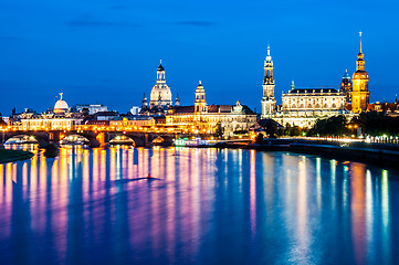 Image showing Dresden at night