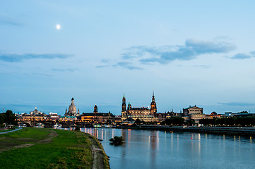 Image showing Dresden at night