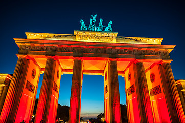 Image showing Brandenburg Gate