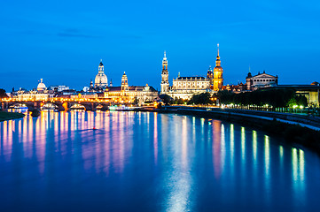 Image showing Dresden at night