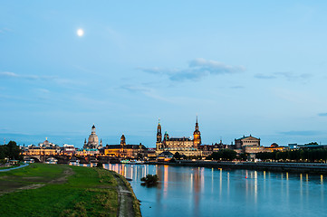 Image showing Dresden at night