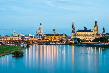 Image showing Dresden at night