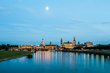 Image showing Dresden at night