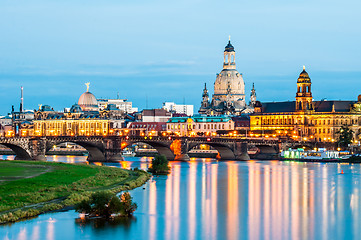 Image showing Dresden at night