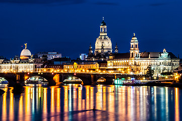 Image showing Dresden at night