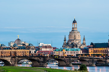 Image showing Dresden at night