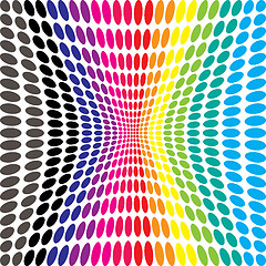 Image showing rainbow tile