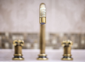 Image showing faucet in classic style