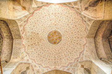Image showing mosque ceiling