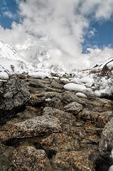 Image showing Himalayas near Kanchenjunga