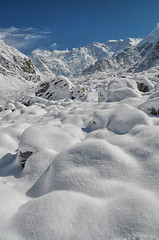 Image showing Himalayas near Kanchenjunga