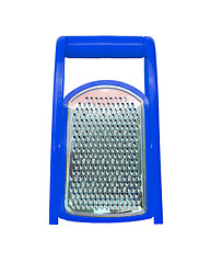 Image showing Blue plastic grater