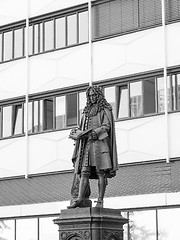 Image showing  Leibniz Denkmal Leipzig 