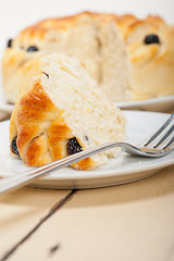 Image showing blueberry bread cake dessert 