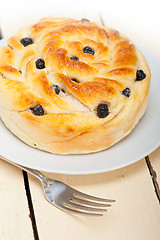 Image showing blueberry bread cake dessert 