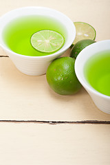 Image showing green lime lemonade 