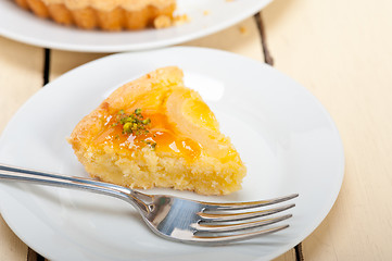 Image showing fresh pears pie dessert cake 