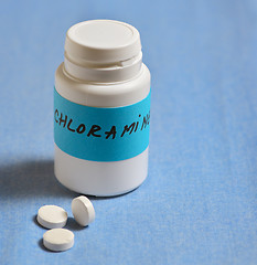 Image showing chloramines tablets