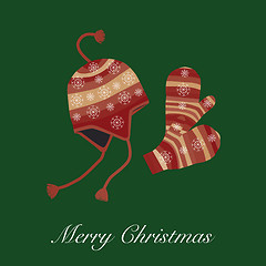 Image showing Merry Christmas vector illustration