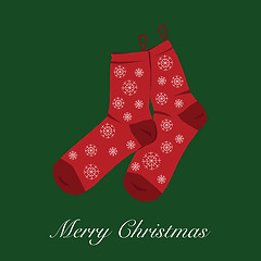 Image showing Merry Christmas vector illustration