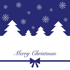 Image showing Merry Christmas a vector illustration