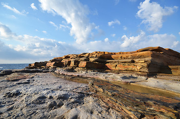 Image showing An Image of Landscape Of Senjojiki located in Shirahama 