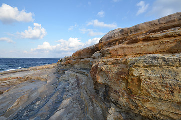 Image showing An Image of Landscape Of Senjojiki located in Shirahama 