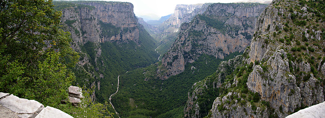 Image showing Vikos Gorge