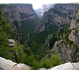 Image showing Vikos Gorge