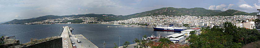 Image showing Kavala Panorama