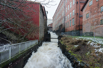 Image showing Rushing water