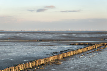 Image showing mudflat landscape