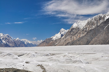 Image showing Glacier in Kyrgyzstan
