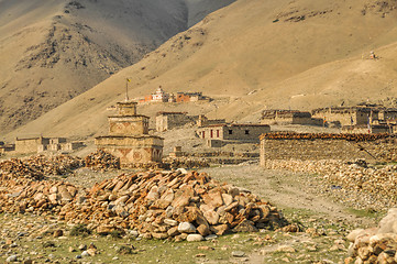 Image showing Nepalese old village