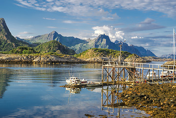 Image showing Harbor in Norway