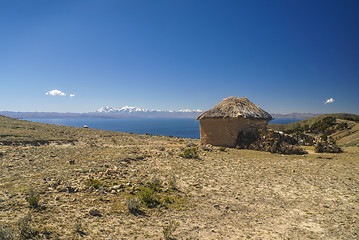 Image showing Old hut in Bolivia