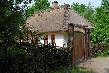 Image showing Farmer's house in open air museum, Kiev, Ukraine