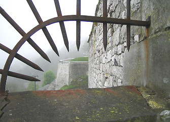 Image showing Detail from the fortress of Namur, Belgium