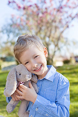 Image showing boy at easter time