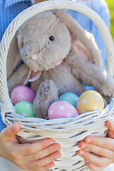 Image showing easter basket