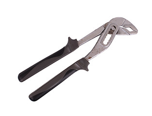 Image showing Groove pliers isolated 