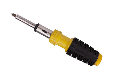 Image showing Screwdriver isolated on a white background